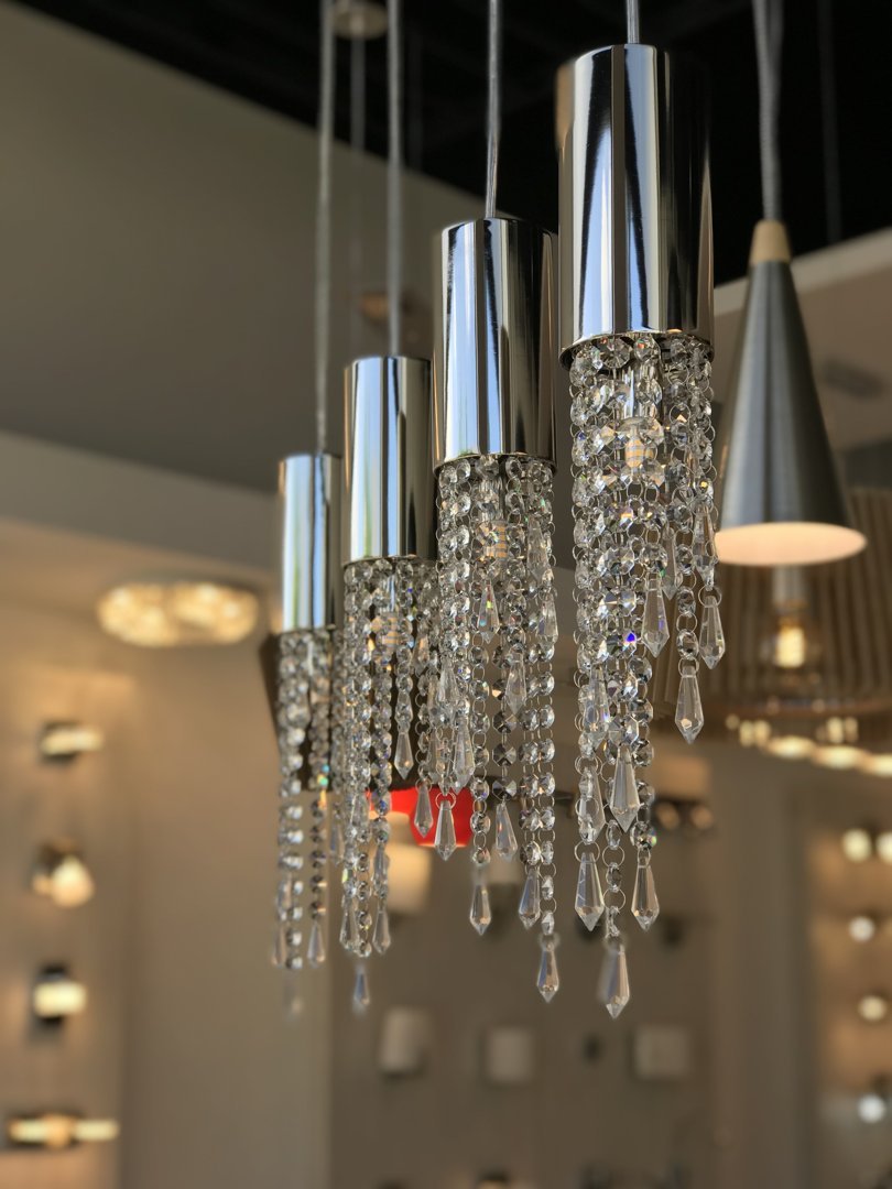 COLGANTE VIENA 4 X G9 STRASS RONDA
